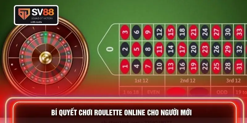 Bí quyết chơi roulette online cho người mới