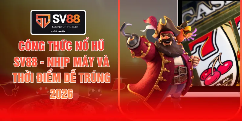 Công Thức Nổ Hũ SV88 - Nhịp Máy Và Thời Điểm Dễ Trúng 2026