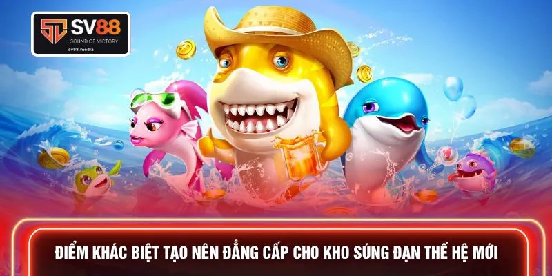 Điểm khác biệt tạo nên đẳng cấp cho kho súng đạn thế hệ mới 