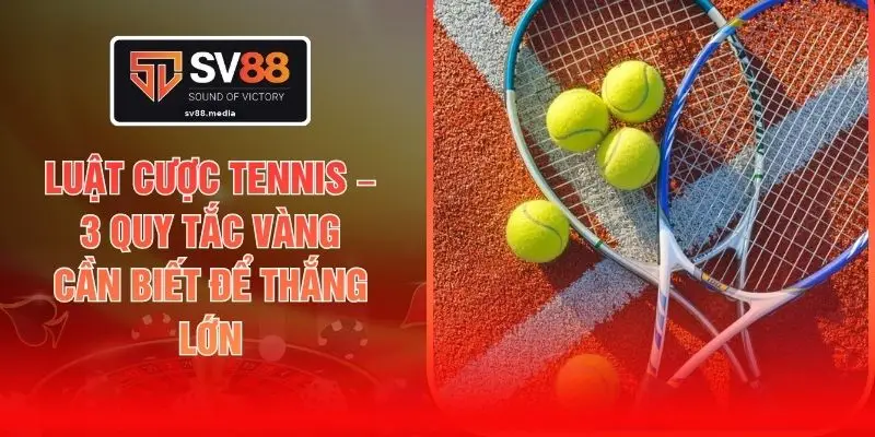 Luật Cược Tennis – 3 Quy Tắc Vàng Cần Biết Để Thắng Lớn
