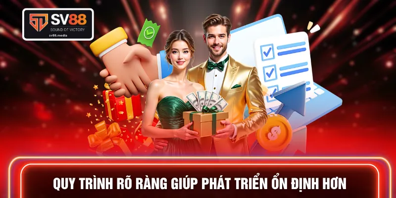 Quy trình rõ ràng giúp phát triển ổn định hơn